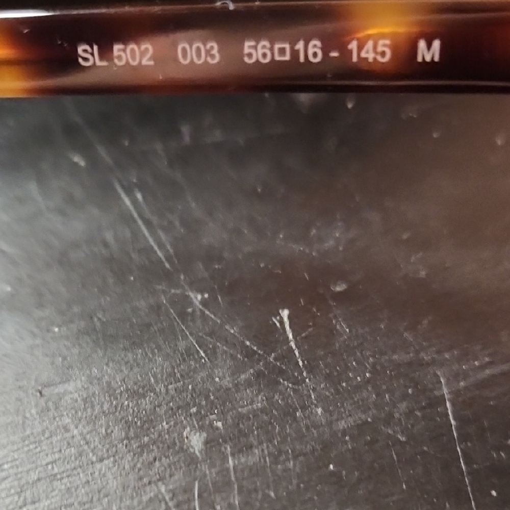 Saint Laurent Brown Sunglasses - Picture 3 of 6